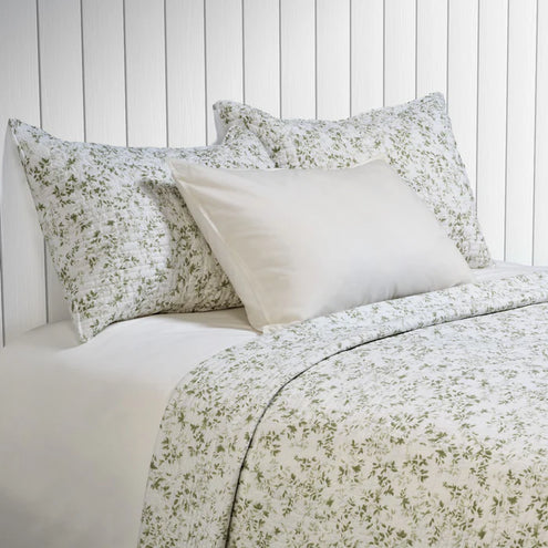 Marjolaine terracotta or Sage  foliagprint Set