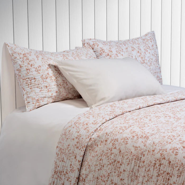 Marjolaine terracotta or Sage  foliagprint Set