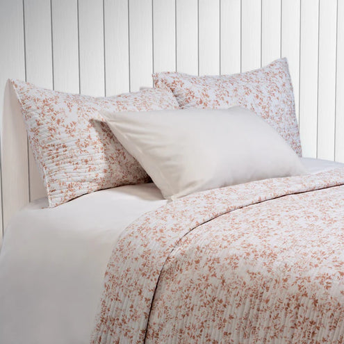 Marjolaine terracotta or Sage  foliagprint Set