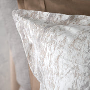 Mystral Jacquard Sand - Bedskirt Pattern Lined
