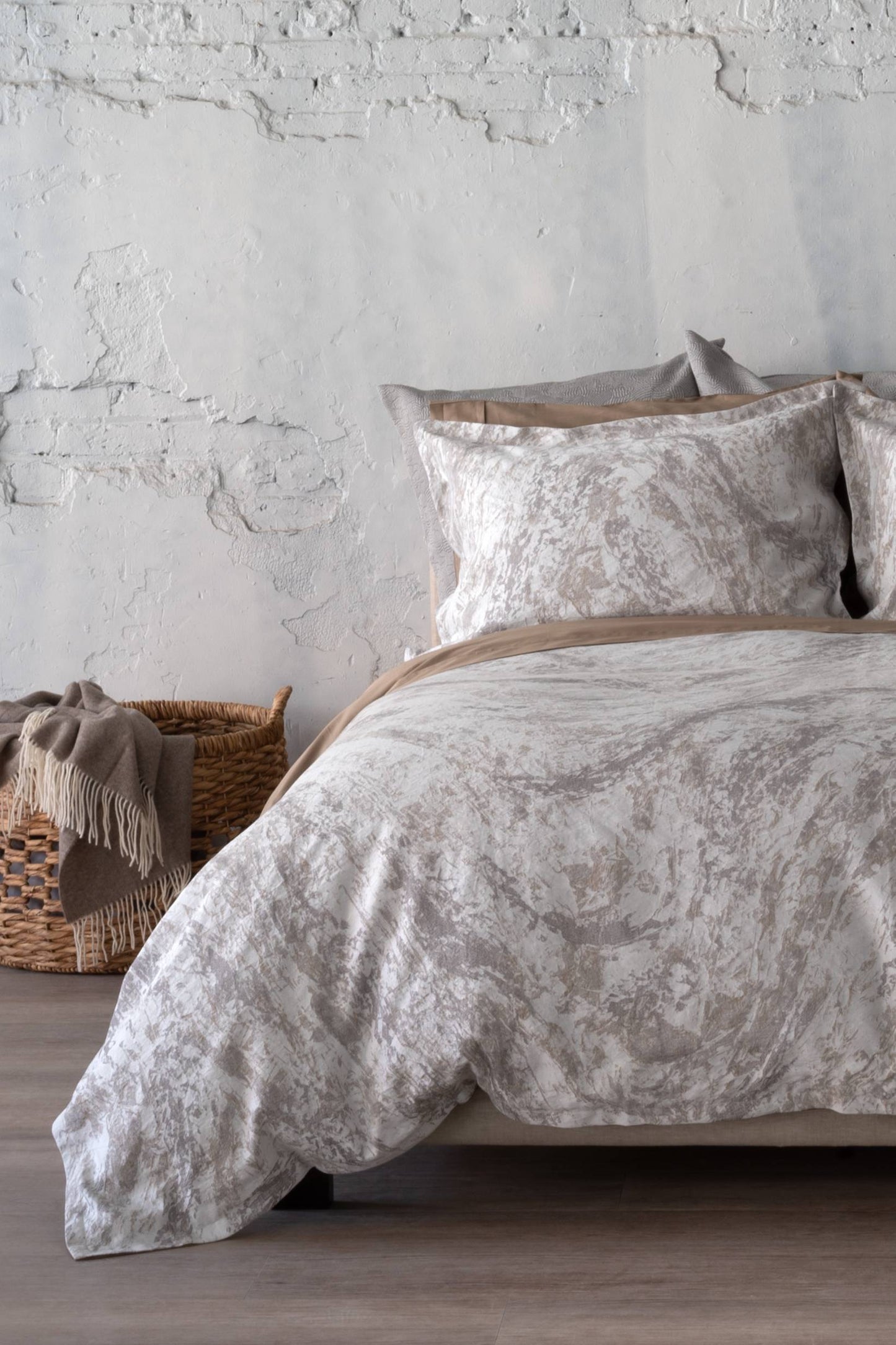 Mystral Jacquard Sand - Duvet Cover