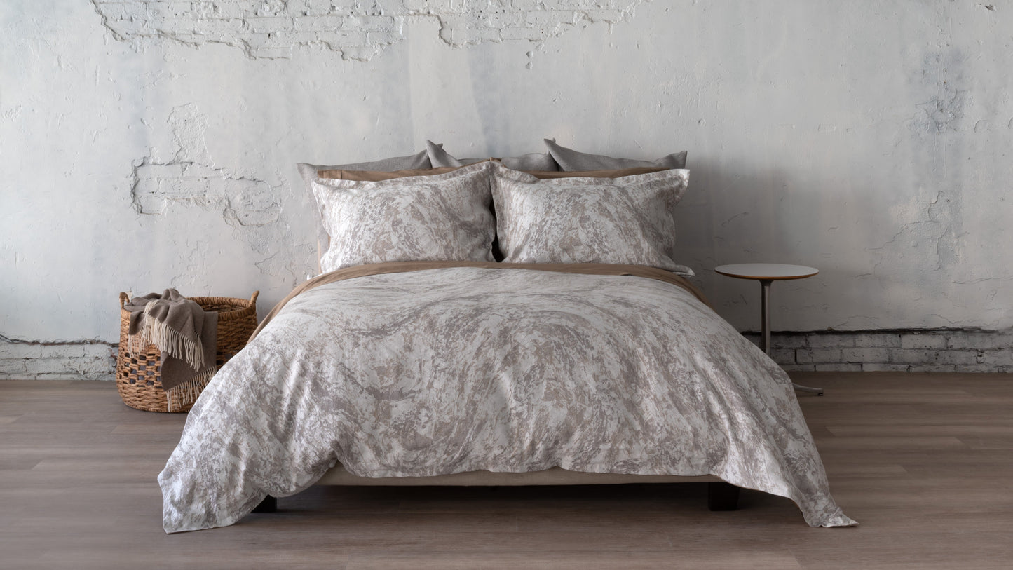 Mystral Jacquard Sand - Duvet Cover