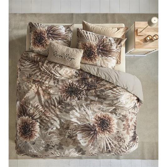 Protea flowered duvet cover