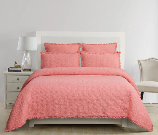 Trellis Peony Quilt Set