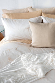 Vesper Jacquard Ivory - Cushions Knife Edge
