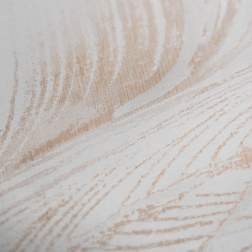 Vesper Jacquard Ivory - Bedskirt Pattern Lined