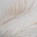 Vesper Jacquard Ivory - Bedskirt Pattern Lined