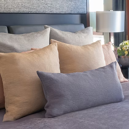 Zora | Matelassé Sham OR Cushion