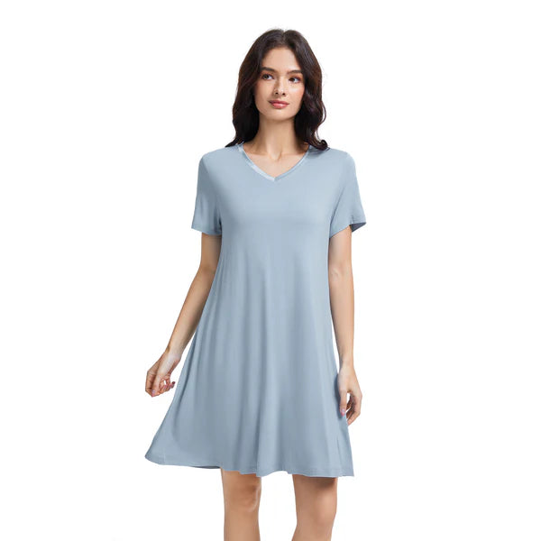 Bamboo Short Sleeve Nightdress