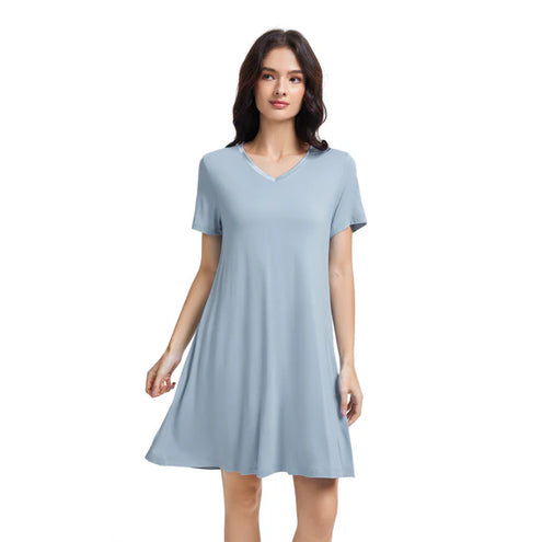 Bamboo Short Sleeve Nightdress