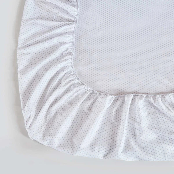Grey OR Sand Criss Cross Sheet Set