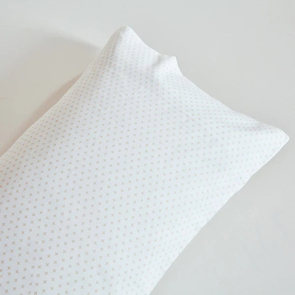 Grey OR Sand Criss Cross Sheet Set
