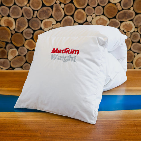 Medium Weight Down Duvet - All-Season Comfort, Made in Canada