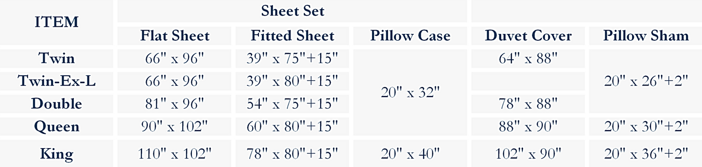 Bamboo Sheet Set