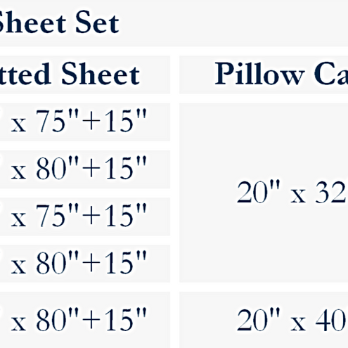 Bamboo Sheet Set