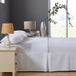 Star White Linen Sheet Set