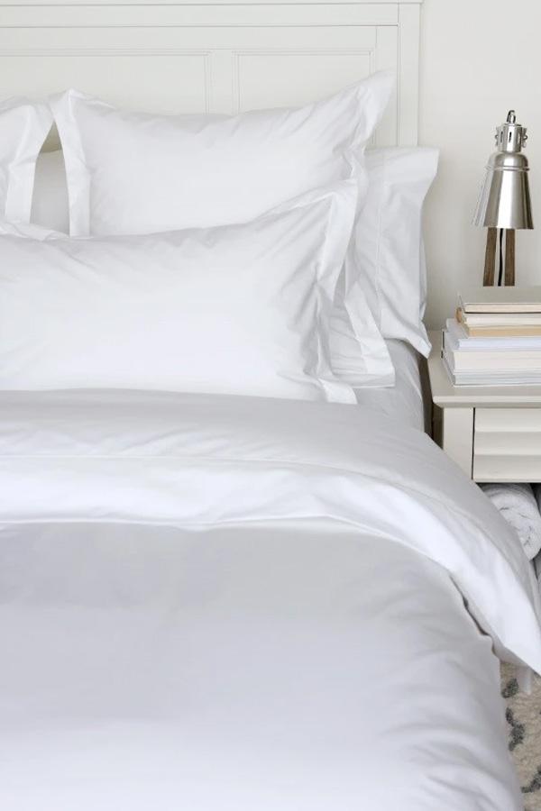 200 Thread Count Percale Deluxe Solid Flat Sheet