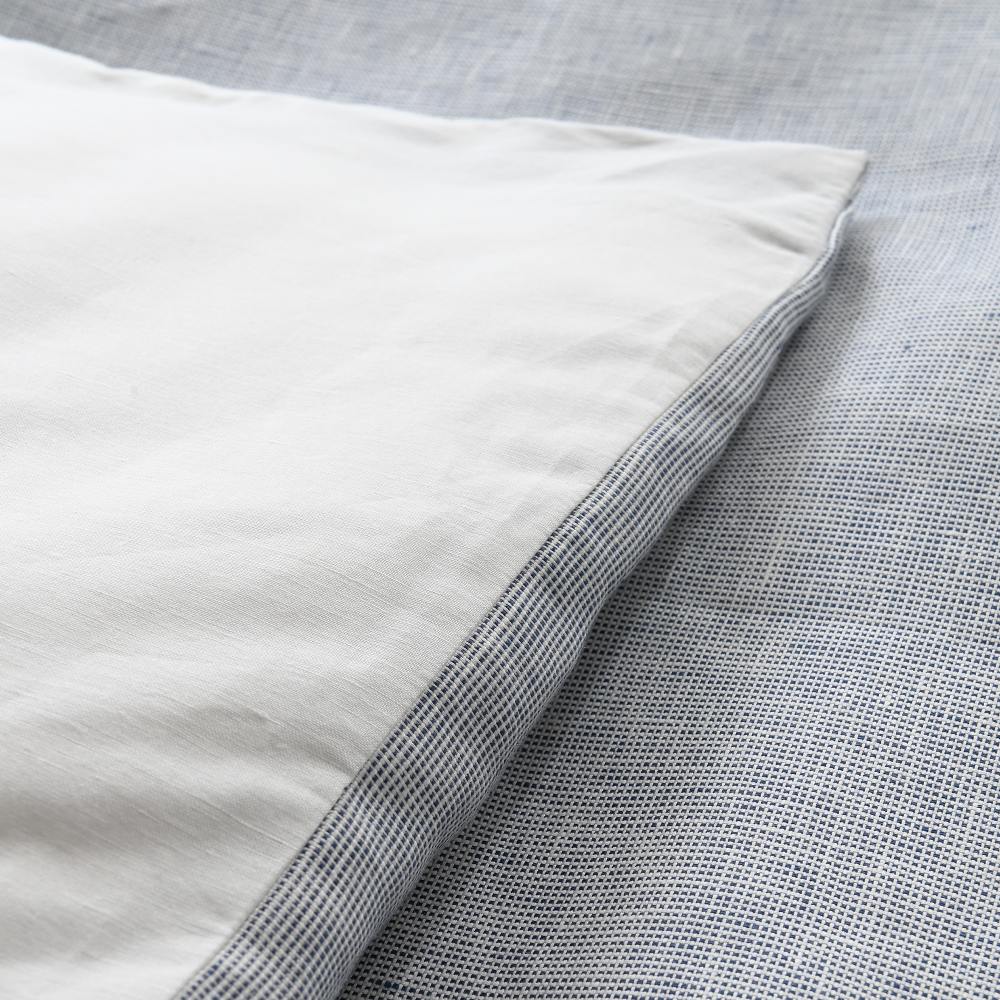 Colette - Linen French Blue Duvet Cover