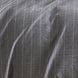 Pinstripe Grey Duvet Cover Set