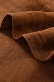 Pecan Linen Cover Set