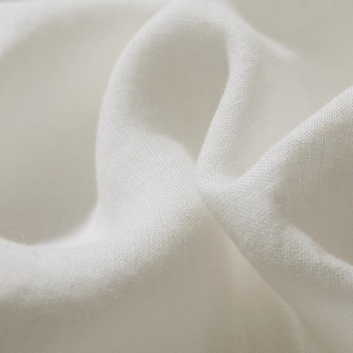 Star White Linen Cover Set