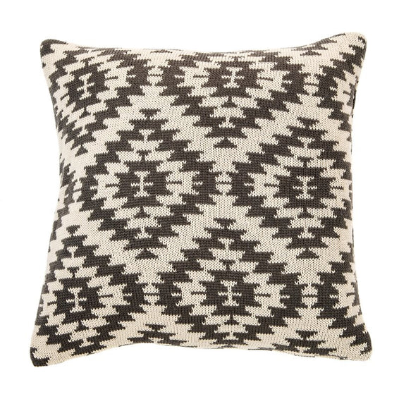 Arold Patterned Grey Cushion