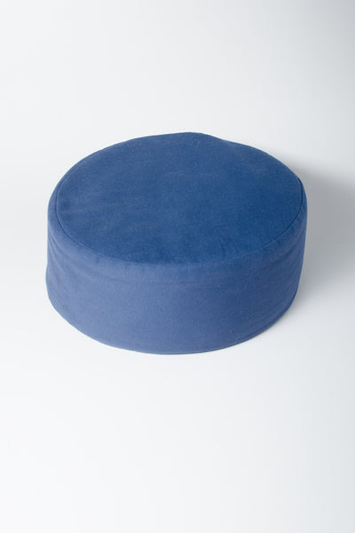 Handcrafted Buckwheat Meditation Pillow (Blue)