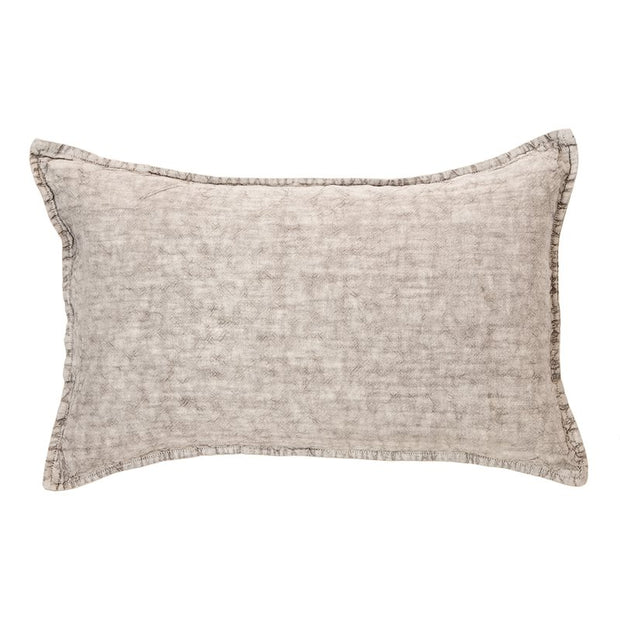 Linen Stone Wash Grey Cushion