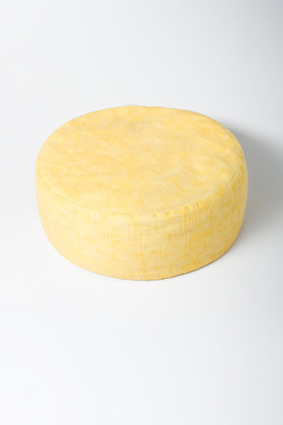 Handcrafted Buckwheat Meditation Pillow (Yellow)